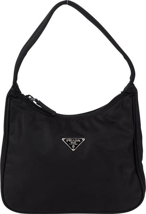 Prada Prada Black Nylon Triangle Vintage Re-Edition Handbag