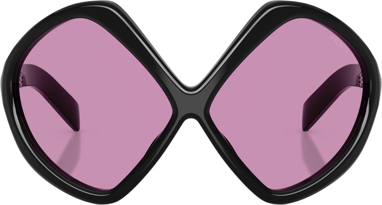 Prada 0pr B21s Oversized Geometric Frame Sunglasses