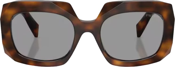 Prada 0pr B23s Oversized Square Tortoiseshell Sunglasses