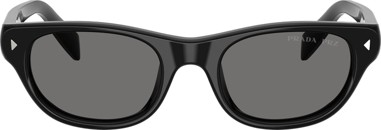 Prada 0pr C08s Glossy Black Acetate Sunglasses