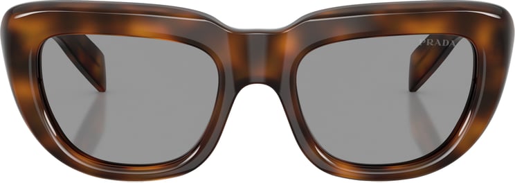 Prada 0pr D07s Oversized Rectangular Frame Tortoiseshell Sunglasses