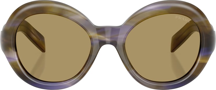 Prada 0pr D08su Round Acetate Sunglasses