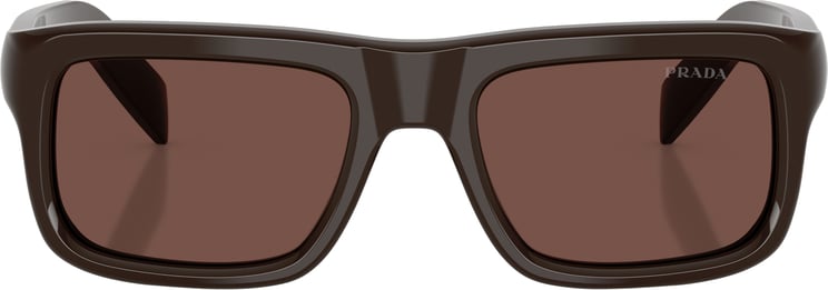 Prada 0pr D11s Bold Rectangular Frame Acetate Sunglasses