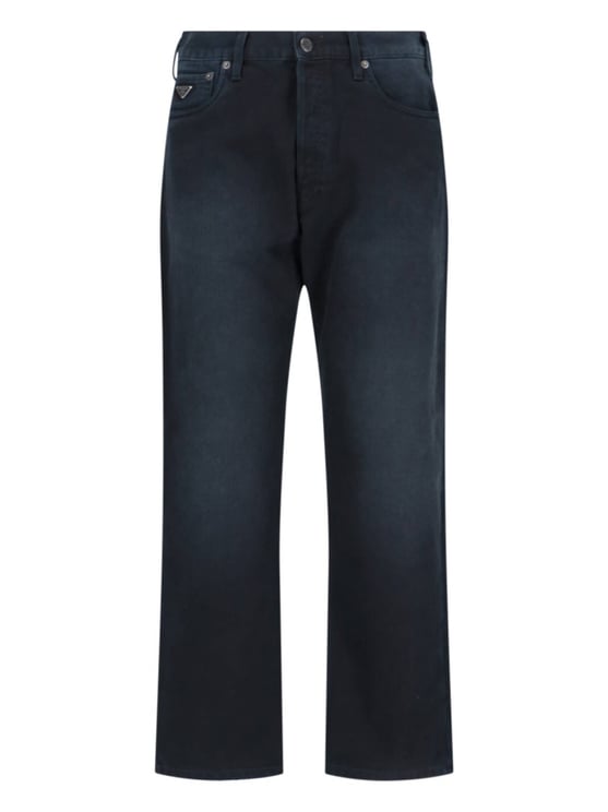 Prada Straight Jeans – Black