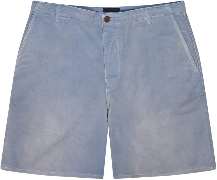 Prada Blue 5 Tasche Fabric Regular Shorts
