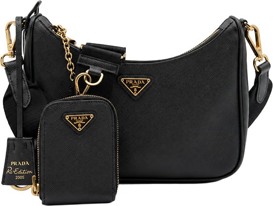 Prada Prada Leather Chain - Black
