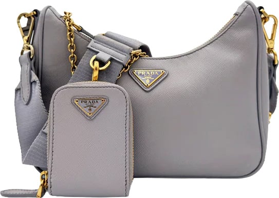 Prada Prada Leather Chain - Light Purple