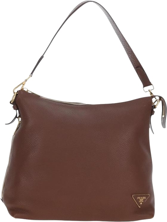 Prada Prada Side Zip Hobo Soft Calf Large