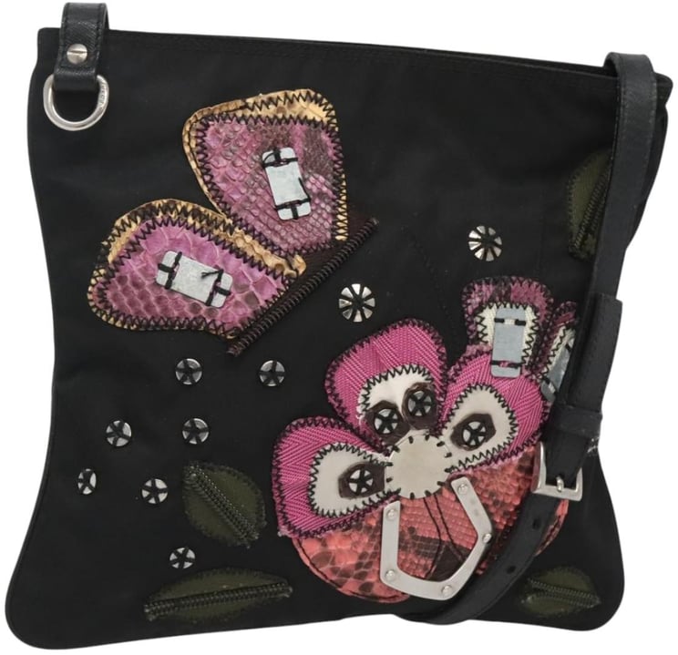 Prada Prada Flat Crossbody Bag Tessuto