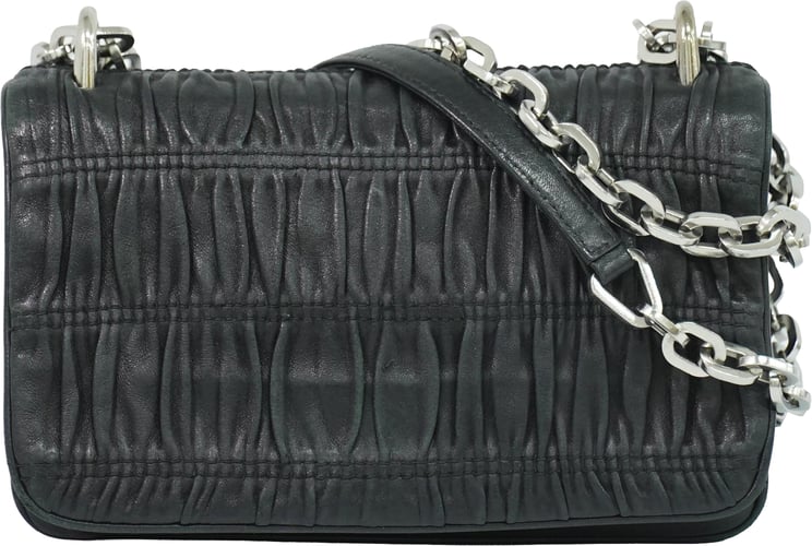 Prada Prada Compartment Chain Flap Nappa Gaufre Small