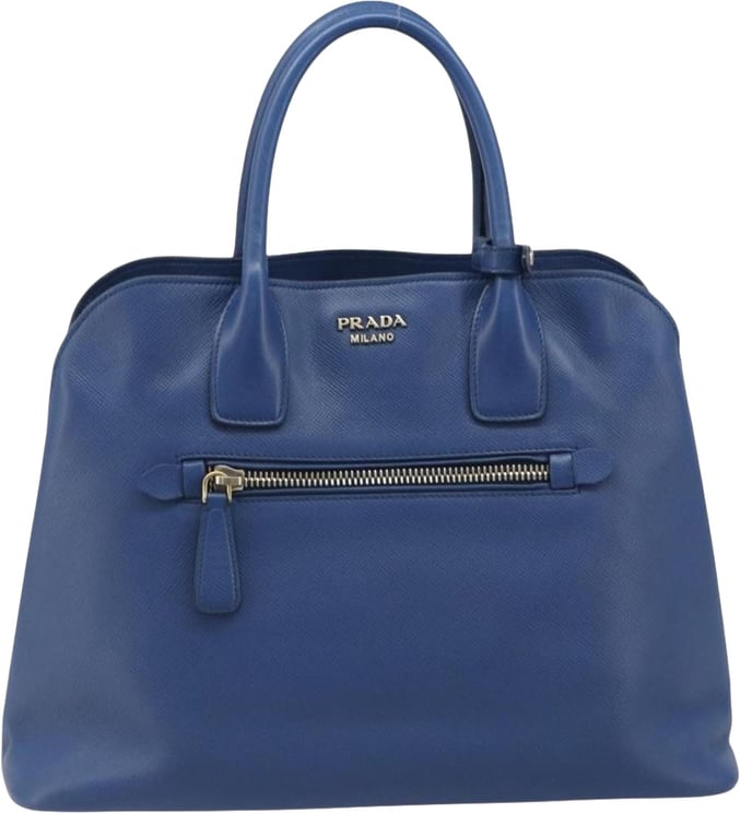 Prada Prada Cuir Promenade Front Zip Tote Leather Medium