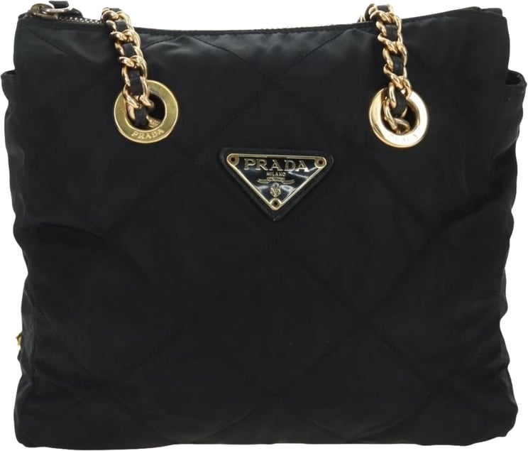 Prada Prada Re-Edition 1995 Chain Tote Quilted Re-Nylon Small
