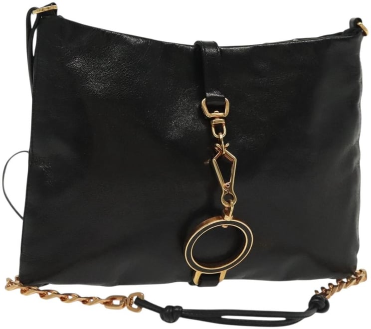 Prada Prada Bow Shoulder Bag Vernice Saffiano Leather Small