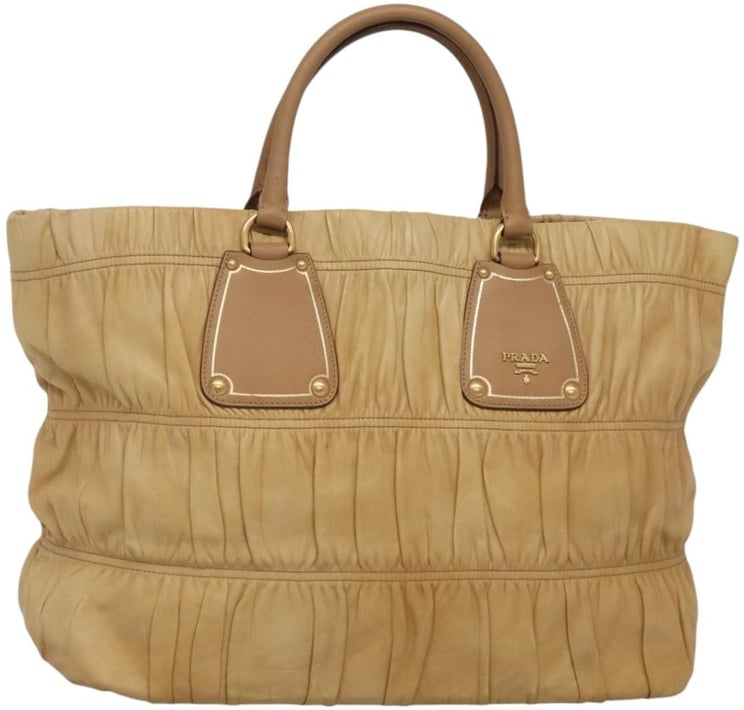 Prada Prada Gaufre Tote Nappa Leather Large