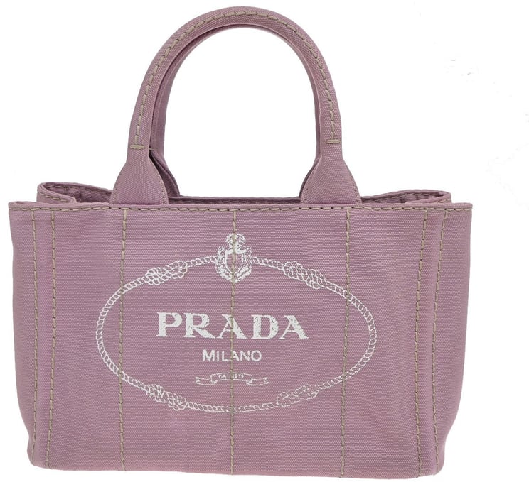 Prada Prada Canapa Open Tote Canvas