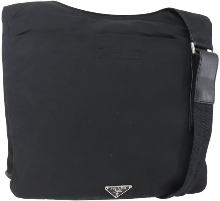 Prada Prada Zip Messenger Quilted Tessuto