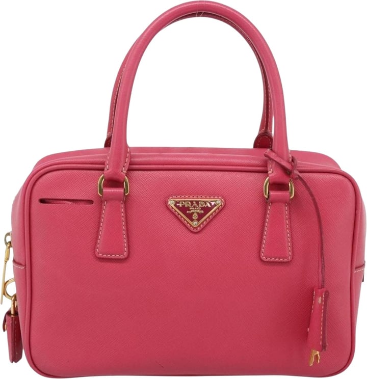 Prada Prada Bauletto Saffiano Leather Small
