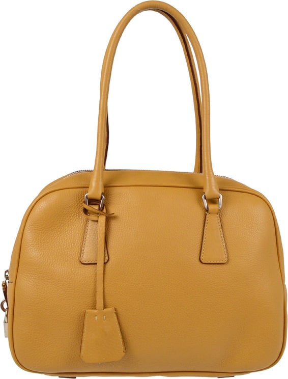 Prada Prada Bauletto Saffiano Leather Medium