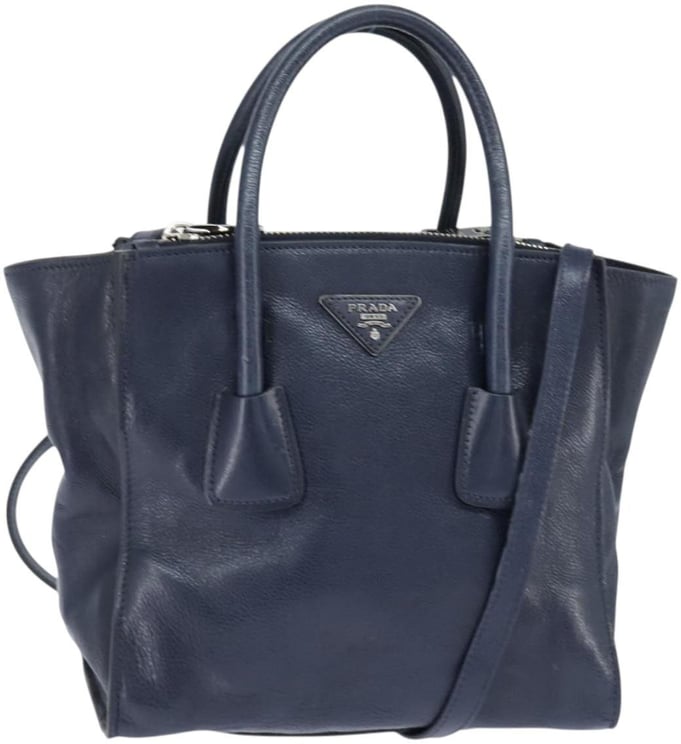 Prada Prada Cuir Convertible Shopping Tote Leather