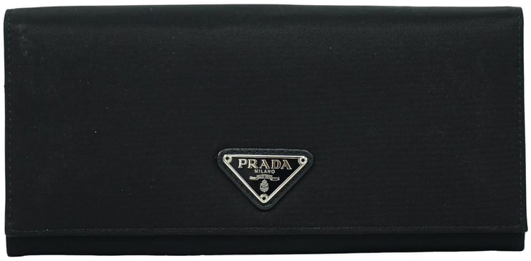 Prada Prada Continental Wallet Tessuto Long