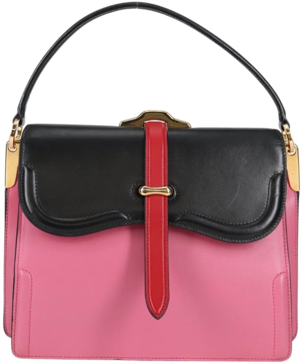 Prada Prada Belle Top Handle Bag City Calf Medium