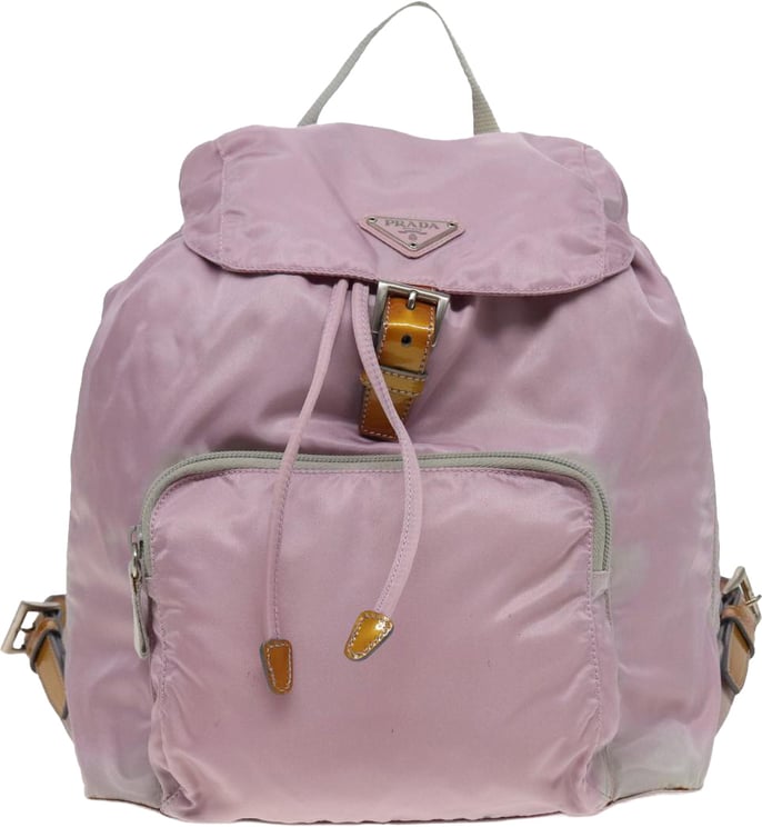Prada Prada Front Pocket Backpack Tessuto Small