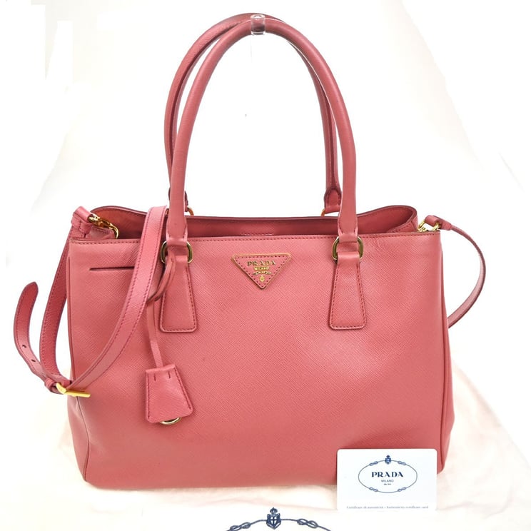 Prada Prada Gardener's Tote Saffiano Leather Medium