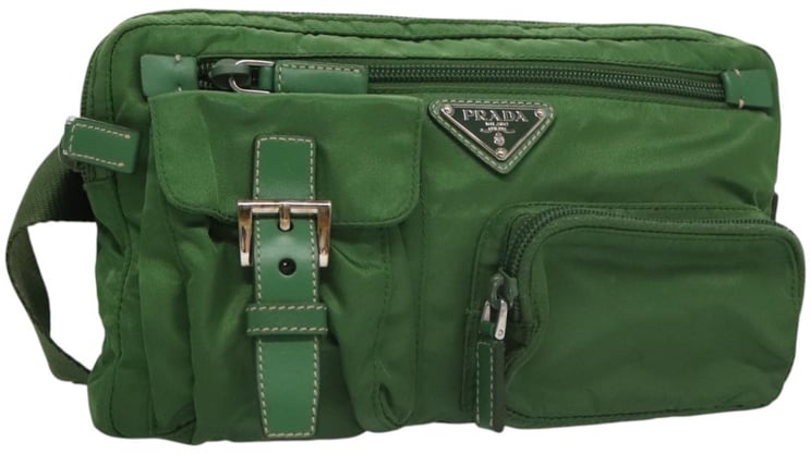 Prada Prada Multi Pocket Zip Waist Bag Tessuto