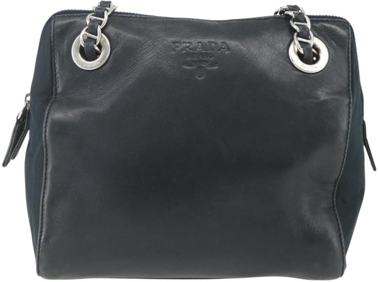 Prada Prada Vintage Chain Shoulder Bag Leather