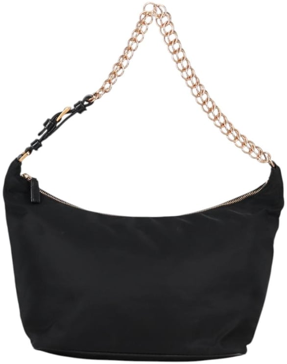 Prada Prada Double Chain Hobo Nylon