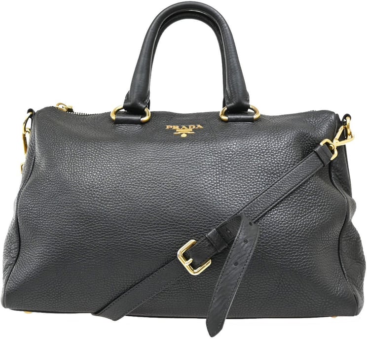 Prada Prada Convertible Boston Bag Vitello Daino Medium