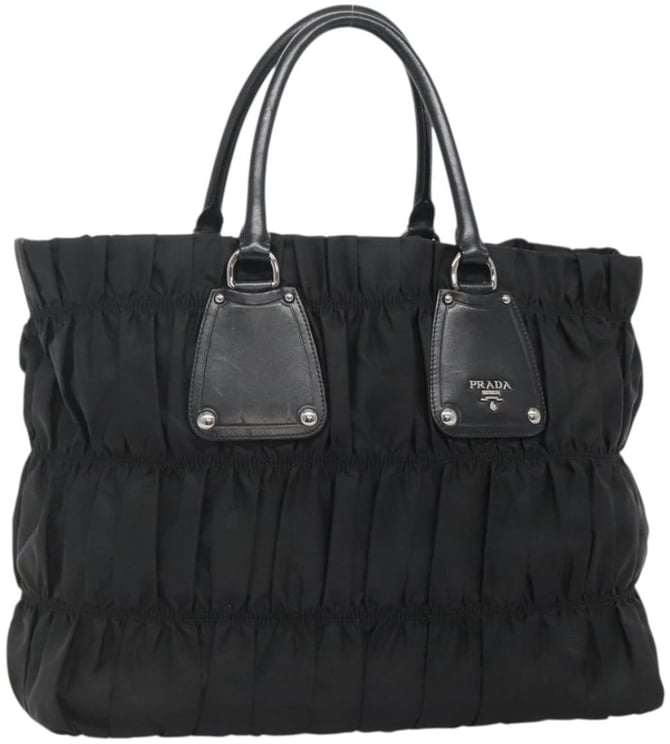 Prada Prada Gaufre Tote Tessuto Large