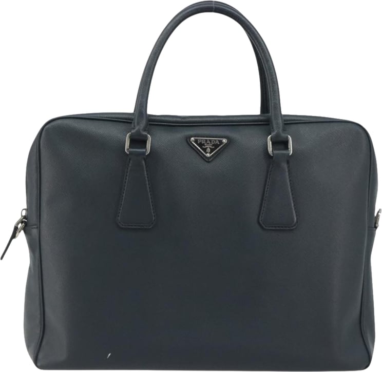 Prada Prada Zip Around Saffiano Leather Large