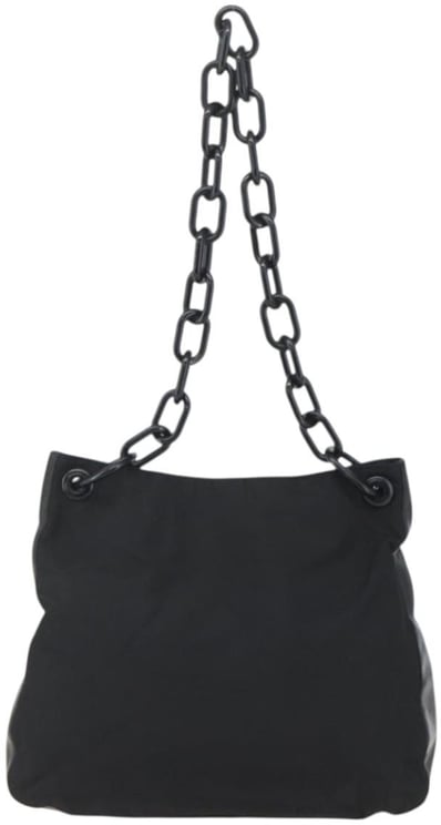 Prada Prada Chain Shoulder Bag Tessuto Medium
