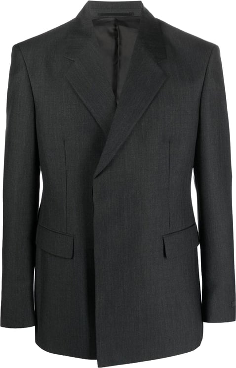 Prada Prada Double-Breasted Wool Jacket