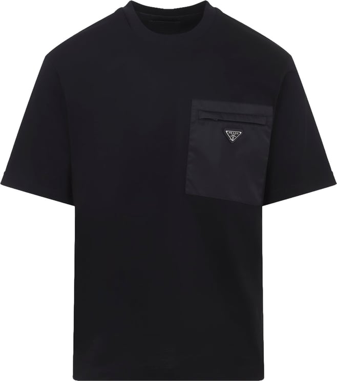 Prada Prada Re-Nylon Jersey T-Shirt