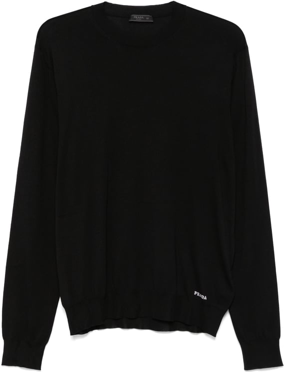Prada Recycled Silk Crewneck Sweater