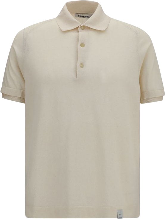 Premiata Premiata Beige Cotton Polo Shirt