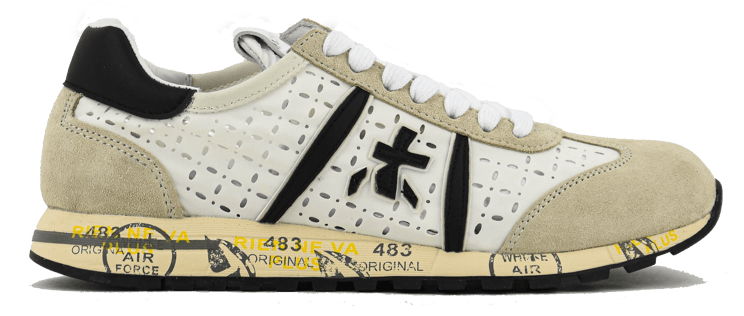 Premiata Lucyd Sneaker Perfo White