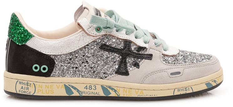 Premiata Sneakers BskTclad con Inserti e Lacci