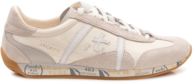 Premiata Sneakers Jackyx con Lacci e Inserti