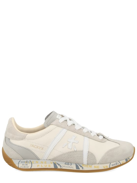Premiata Jackyx 25d Calfskin Minimalist Sneakers