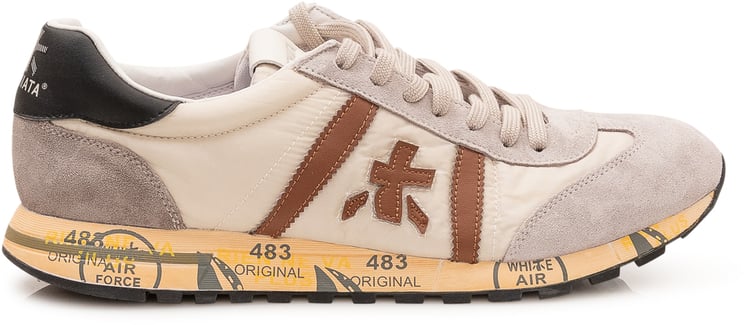 Premiata Sneakers Lucy con Inserti e Lacci