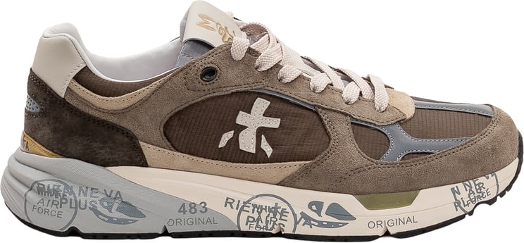 Premiata Sneakers in Pelle e Tessuto