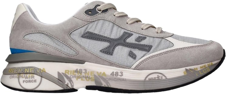 Premiata Heren Moerun Sneaker Grijs