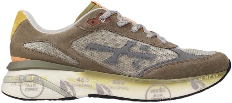 Premiata Heren Moerun Sneaker Groen
