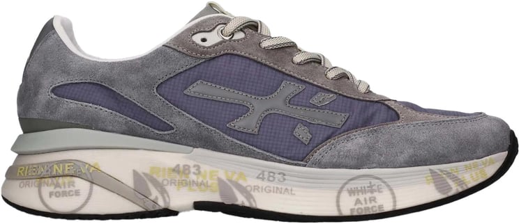 Premiata Heren Moerun Sneaker Blauw