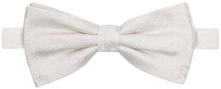 Profuomo Profuomo - Bowtie men silk - PP2V00001A - 103 Off white