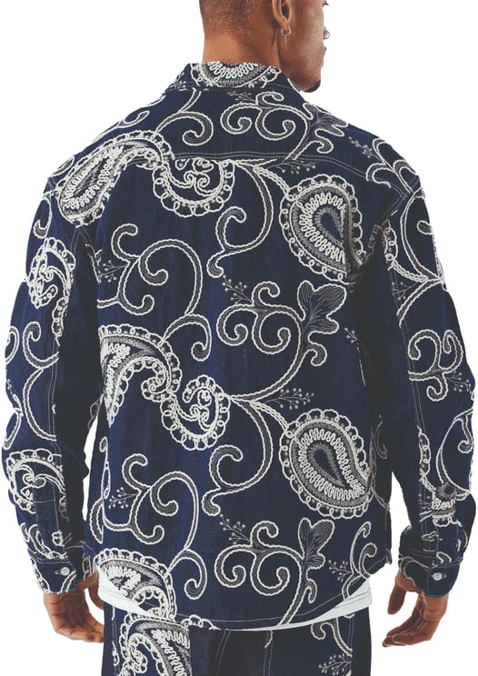 Project x Paris Project X Paris Bandana Jacket Donkerblauw