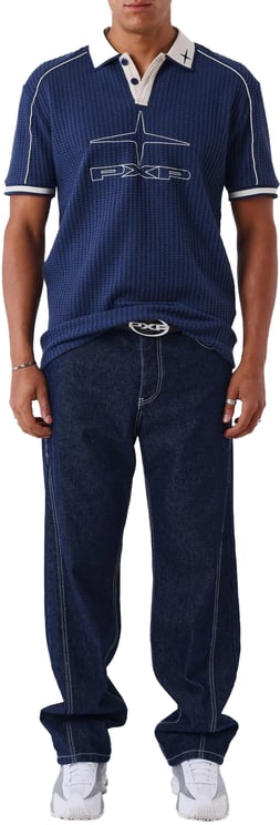 Project x Paris Project X Paris Knock Out Polo Navy